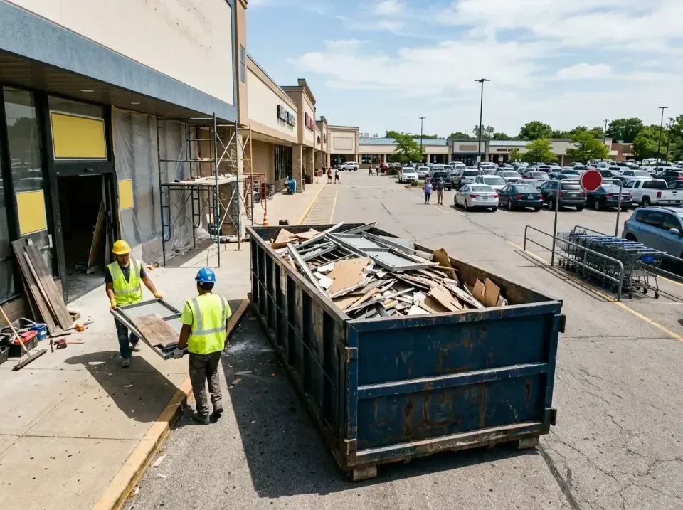 retail-store-renovation-debris-003 — frequently asked questions, Roll-off Dumpster Rentals in Bethalto, IL